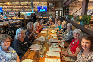 Girlfriends at Whiskey Cake