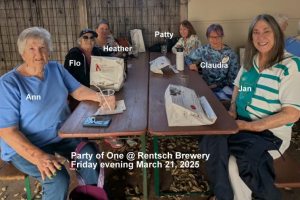 Party of One at Rentsch Brewery