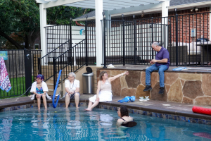 SNS Swim Party at Janis' Home